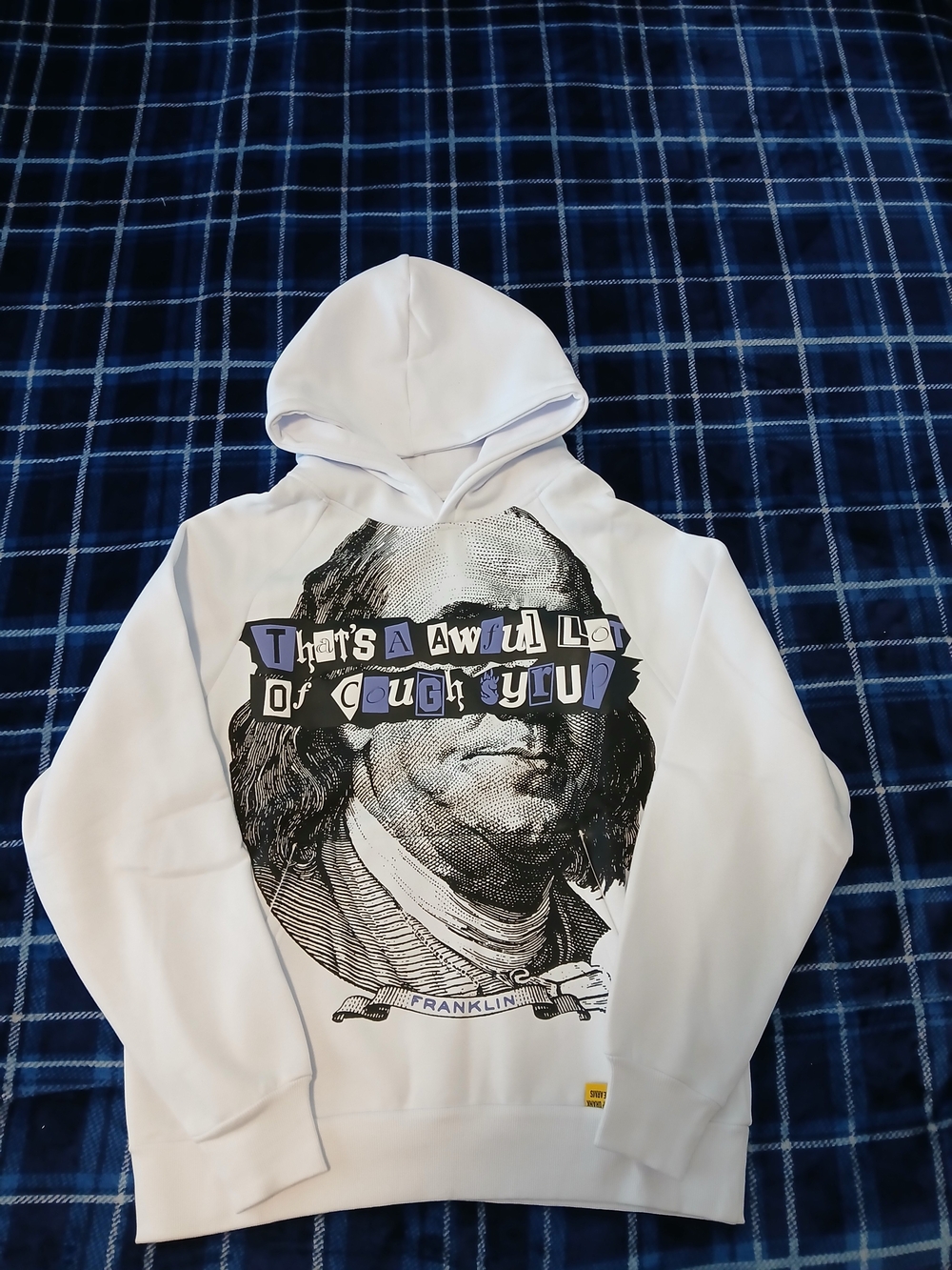 Awful Lot Of Cough Syrup White Pullover